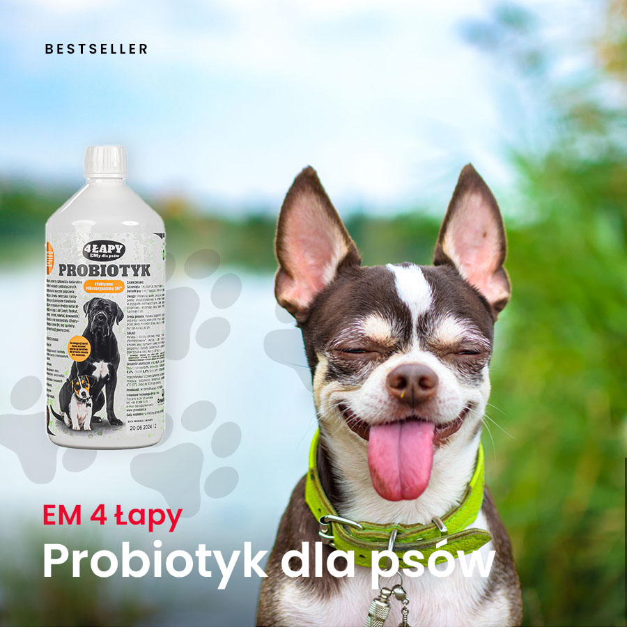 EM 4 Łapy Probiotyk dla psów